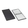 Compact DoubleSided Pocket Mirror  315 In Black Foldable Travel Vanity Mirror For Men Women Handbag 6