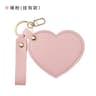 HeartShaped Compact Makeup Mirror  PU Leather Pocket Vanity Mirror With Keychain For Purse Travel A 9