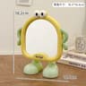 Cute Desktop Makeup Mirror  Portable HD Table Vanity Mirror For Bedroom Dorm Student Desk Beauty Gr 6
