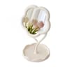 Cute Flower Desktop Vanity Mirror  High Aesthetic Decorative Makeup Mirror For Bedroom Dresser Home 7
