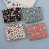 Vintage Floral Pocket Makeup Mirror  Portable DoubleSided Folding Compact Cosmetic Mirror For Women 13