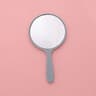 Portable Round Handheld Makeup Mirror  Compact ABS Glass Vanity Mirror For Travel Beauty TouchUps P 7