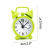 Nordic Silent Quartz Alarm Clock  41 In Compact Metal Table Clock With Night Light Stand For Bedroo 21