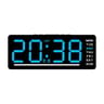 USB Digital LED Alarm Clock  Dual Alarm Temperature Date Week Snooze 5Level Brightness  Night Mode 6