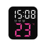LED Digital Alarm Clock  394 In Compact Temperature Display With Voice Control Night Light  Adjusta