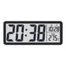 Digital LCD Wall Clock  795 In Multifunctional Time Date Temperature Humidity Display For Wall Or D 6
