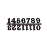 DIY Roman Numeral Wall Clock Numbers  079 In Removable Decorative Numerals Replacement Parts For Ho 8