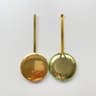 Gold Quartz Clock Pendulum  Metal Swing Bob Hammer Replacement DIY Grandfather Wall Clock Repair Ki 6