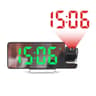 LED Projection Alarm Clock  180 Rotating Ceiling Projector With Date Temperature Display  Adjustabl 6