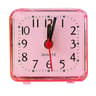 Compact Bedside Alarm Clock  Battery Operated Quartz Wake Up Clock With Easy Read Numbers For Stude 7