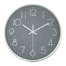 8 In Nordic Silent Wall Clock  NonTicking 3D Number Modern Decorative Clock For Living Room Bedroom 12