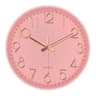 8 In Nordic Silent Wall Clock  NonTicking 3D Number Modern Decorative Clock For Living Room Bedroom 13