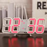 3D LED Digital Wall Clock  Colorful 1224H Time Display Modern Clock For Office Living Room Kitchen  10