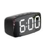 Smart Digital Alarm Clock  Large LED Desk Clock With Temperature Display Snooze 1224H Time  Adjusta 6