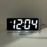 LED Digital Alarm Clock  Adjustable Brightness Desktop Clock With Temperature Date Dual Alarms  Nig 6