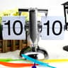 Retro Flip Page Clock  Automatic 12H 24H Mechanical Desk Clock For Home Bedroom Office Desktop Deco 13