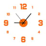 Frameless DIY Wall Clock  Silent 3D Acrylic Decal Clock For Living Room Office Bedroom  Modern Home 7