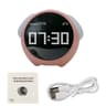 Kids Digital Emotion Alarm Clock  Cute LED Cartoon Desktop Clock With Snooze Temperature Display  N 6