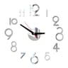 DIY 3D Mirror Wall Clock  Frameless Silent Quartz Acrylic Clock Sticker For Living Room Bedroom Off 25
