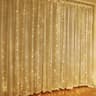 300 LED Window Curtain String Lights  98 X 98 Ft USB Plug In Fairy Lights With Remote  8 Lighting M 7