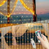 USB LED Curtain Lights  8 Mode Remote Fairy String Lights For Bedroom Wedding Christmas Party  Holi 7