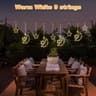 Solar Moon Star Curtain Lights  Waterproof LED String Lights With 8 Modes  Remote For Ramadan Outdo 7