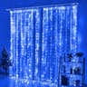 USB LED Curtain String Lights  Remote Control 8 Mode Festoon Garland For Wedding Bedroom Ramadan Ei 12