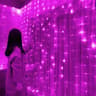 LED Curtain String Fairy Lights  USB Remote 8 Mode Hanging Lights For Christmas Wedding Party Home  9