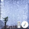 LED Garland Curtain Lights  8 Mode USB Remote Control Fairy String Lights For Wedding Christmas Bed 7