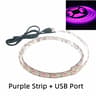 5V USB LED Strip Lights  Flexible Warm White Waterproof Tape For TV Desk Shelf Cabinet  Home Decor  14