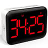 Magnetic Kitchen Timer  4in LED Digital Countdown  Count Up Timer With Adjustable Volume For Cookin 8