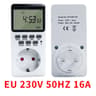 20 Program Digital Outlet Timer  Weekly 1224 Hour Programmable Plug Socket With Countdown  Random M 6