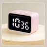 Rechargeable Mini Digital Kitchen Timer  LED Visual Countdown Alarm With 3 Preset Times For Study C 7
