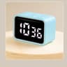 Rechargeable Mini Digital Kitchen Timer  LED Visual Countdown Alarm With 3 Preset Times For Study C 9