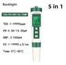 7in1 Digital Water Quality Meter  PH TDS EC ORP Salinity SG  Temperature Tester With Backlight For  9