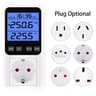 Digital Power Energy Meter  120V 15A LCD Wattmeter Socket Analyzer With KWh Voltage Current  Cost M 8