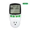 Digital LCD Electricity Usage Meter  120V 15A Watt KWh Voltage Current Cost Power Analyzer Monitor  6