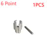 Steel Water Pipe Threader  46Point Internal External PPR PVC Plumbing Thread Cutting Tap Tool Kit F 6