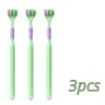 Soft Bristle ThreeSided Toothbrush  Adult Oral Care Brush For Gentle Cleaning And Convenient Daily  10
