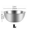 Stainless Steel Bowl Set  Large Capacity Bowls With Scale Lines For Easy Food Prep Salads Storage   8