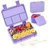 Cartoon Bento Lunch Box  3990 Fl Oz Leakproof Meal Container With Removable Dividers For School Wor 7