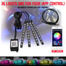 RGB Auto LED Light Strips  Flexible 12V IP65 Accent Lighting With App  Remote Control For Motorcycl 7