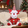 Christmas Plush Ornaments  Santa Snowman  Elk Dolls For Festive Tree Decorating Cozy Home Displays  8