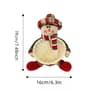 Christmas Snowman Candy Basket  Fun Woven Display Bowl For Holiday Treat Storage Festive Table Deco 7