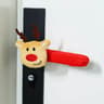 Christmas Door Handle Covers  Santa Claus Glove Decorations For Festive Room Charm Holiday Home Acc 8