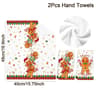 Christmas Kitchen Towel  Gingerbread Man Dish Towel For Festive Home Styling Holiday Hosting  Usefu 6