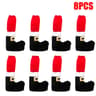 Christmas Chair Leg Cover  Embroidered Velvet Table Foot Socks In Red  Black For Festive Dining Roo 9