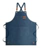 Canvas Kitchen Apron  Oilproof Waterproof Cooking  Work Apron With Tool Pockets For Men Women Cafes 7