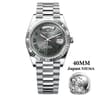 Mens Automatic Watch  NH36A Mechanical Movement With AR Sapphire Crystal For Refined Daily Style An