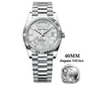 Mens Automatic Watch  NH36A Mechanical Movement With AR Sapphire Crystal For Refined Daily Style An